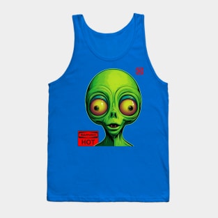 Green Face Tank Top